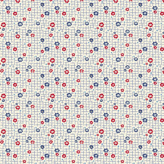 Aunt Grace - Grid - Cream