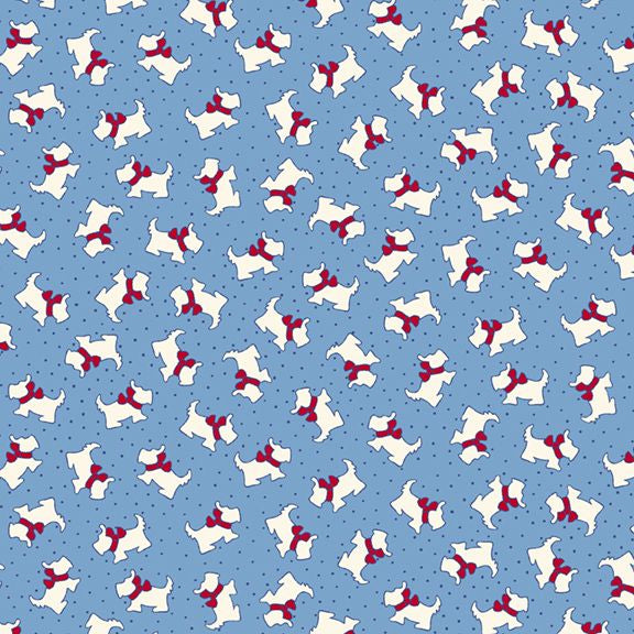 Aunt Grace - Scottie - Blue