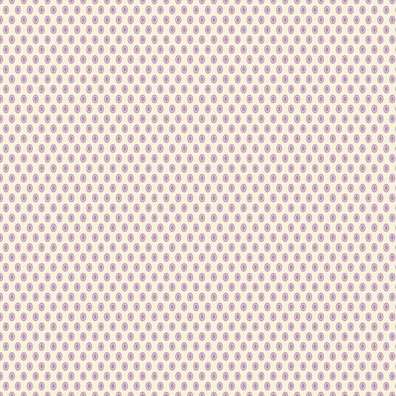 Aunt Grace - Oval Dots - Lilac