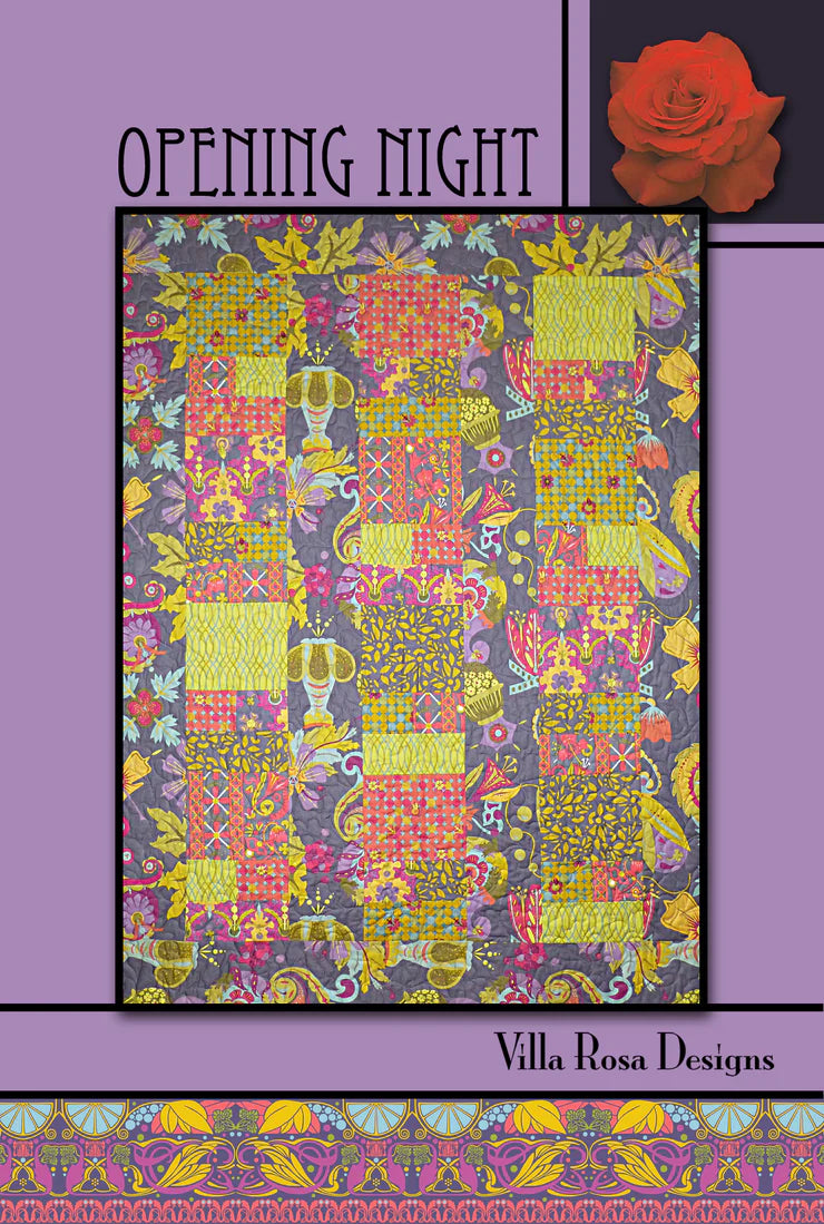 Opening Night- Quilt Pattern