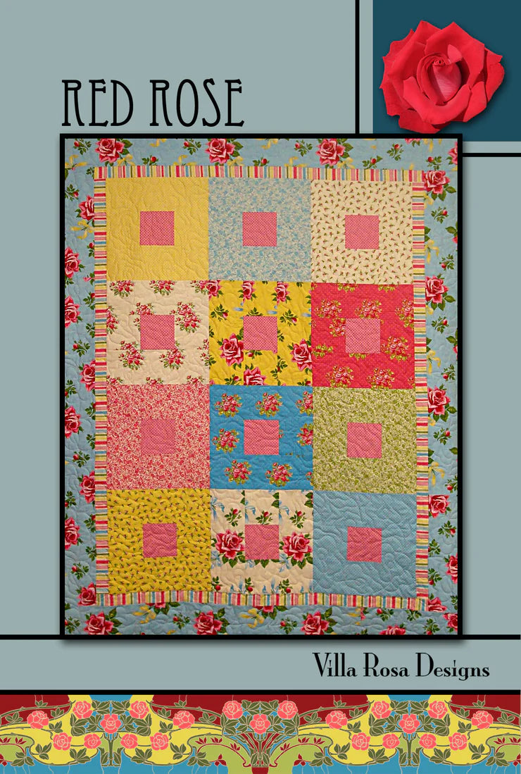 Red Rose - Quilt Pattern