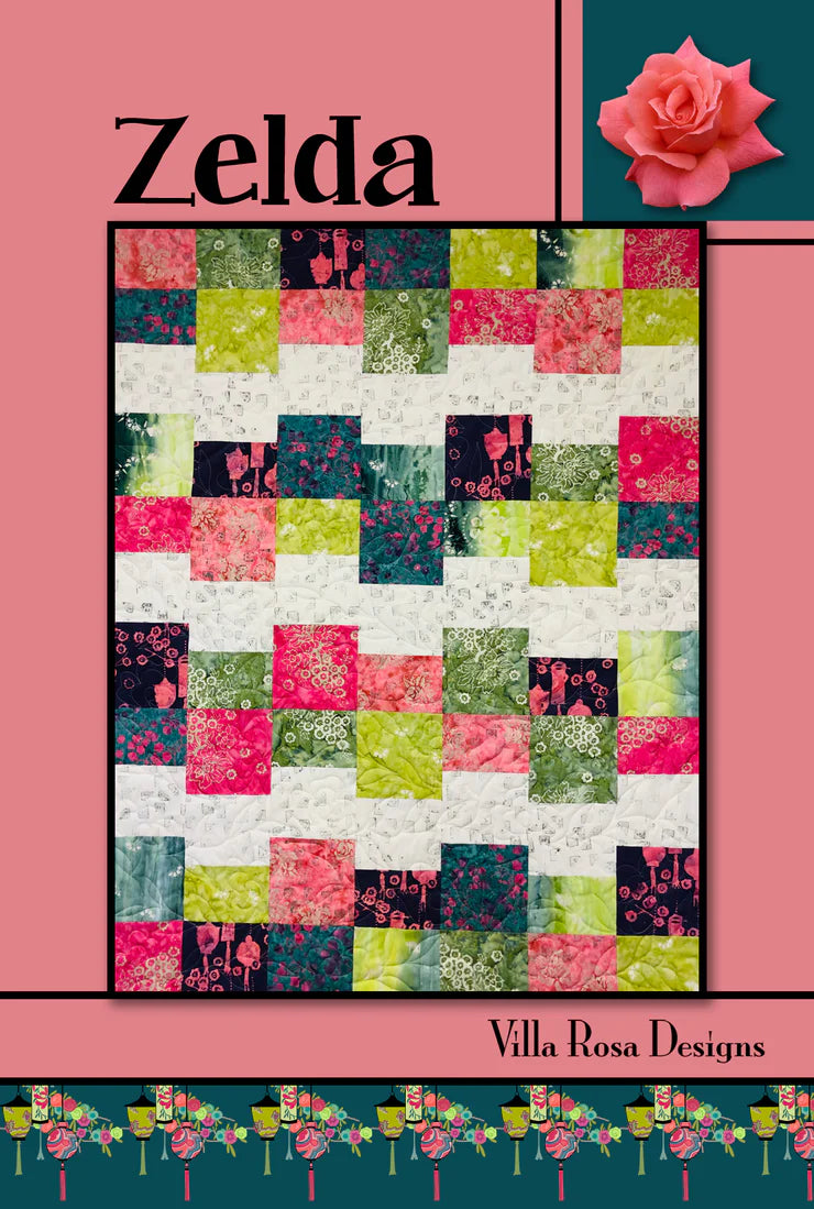 Zelda- Villa Rosa Quilt Pattern