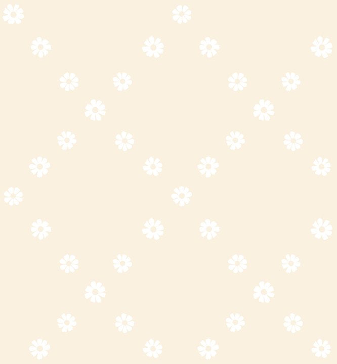 Best Day Ever - Diamond Flowers - White on Natural