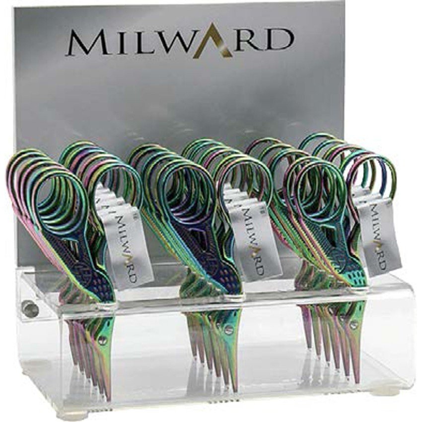 Stork Scissors 3 1/2" - Rainbow