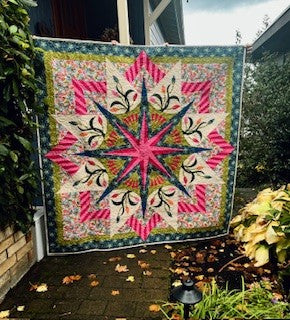 Quiltworx Rainforest Blossoms Quilt - 4-day Workshop