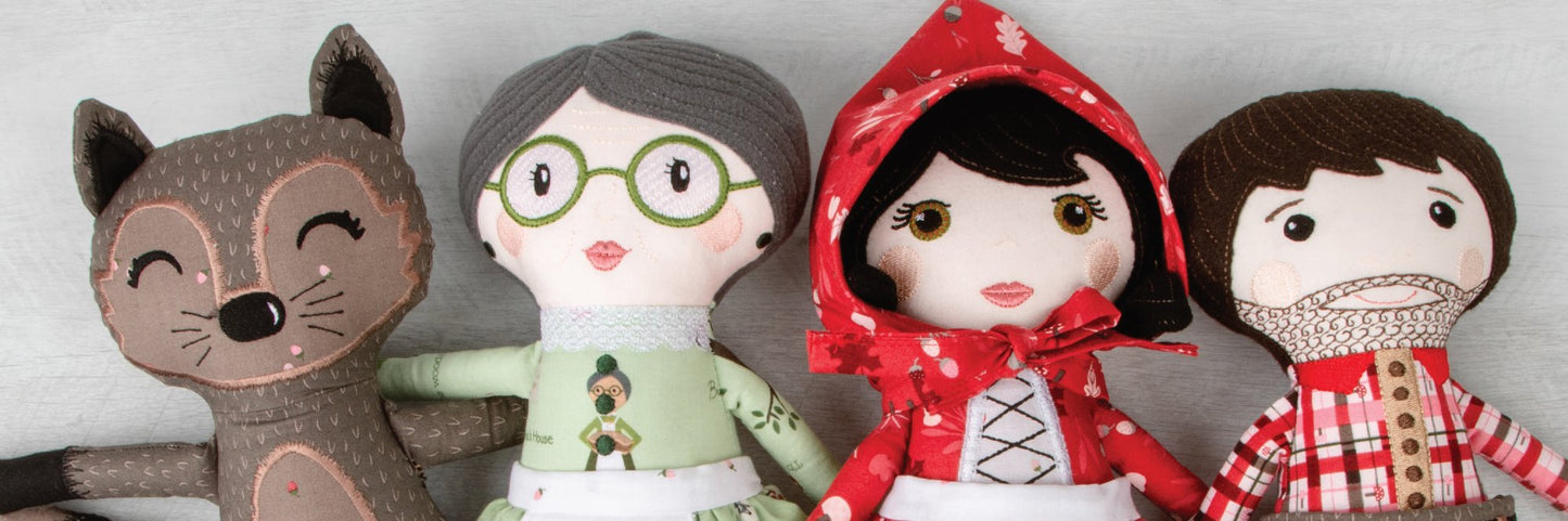 Red Riding Hood & Friends Dolls - USB