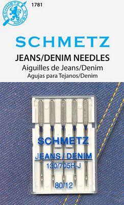Schmetz Denim 5pk sz12/80