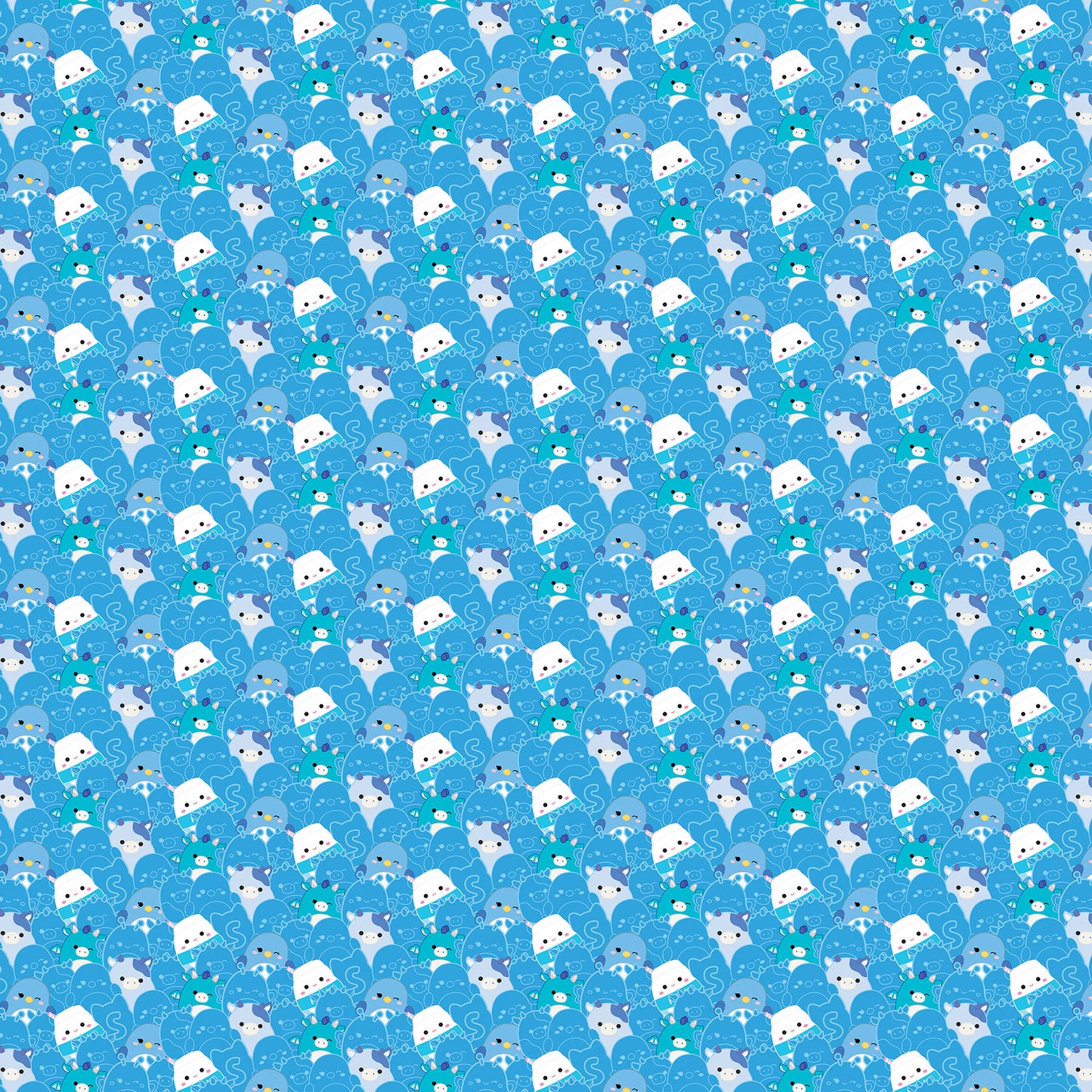 Squishmallows - Blue Squad