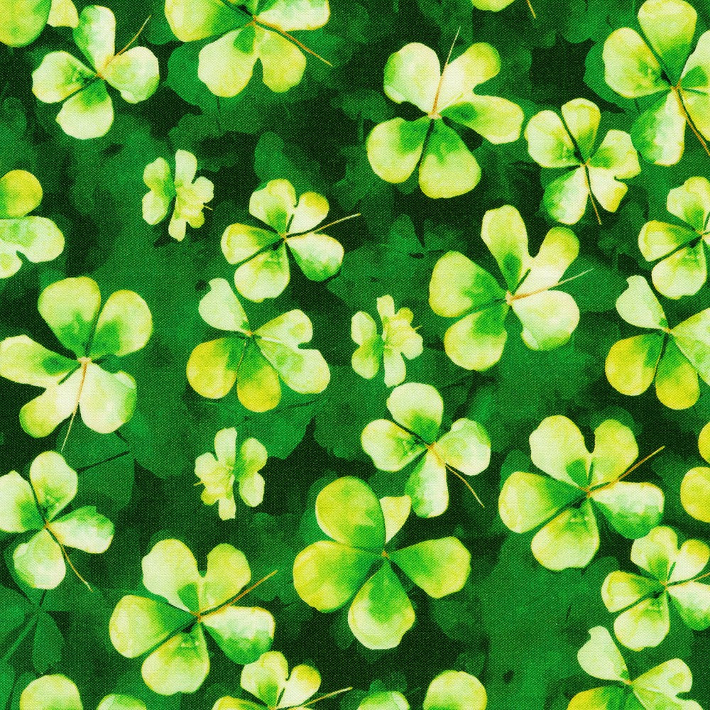 Lucky Clovers - Large Clover - Dark Green