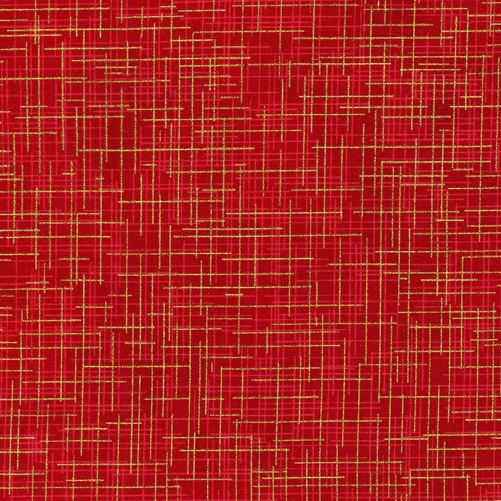 Quilter's Linen - Crimson