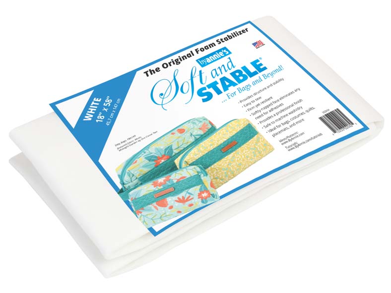 Soft & Stable 18"X58" White