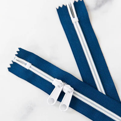 Zipper 30" - Navy