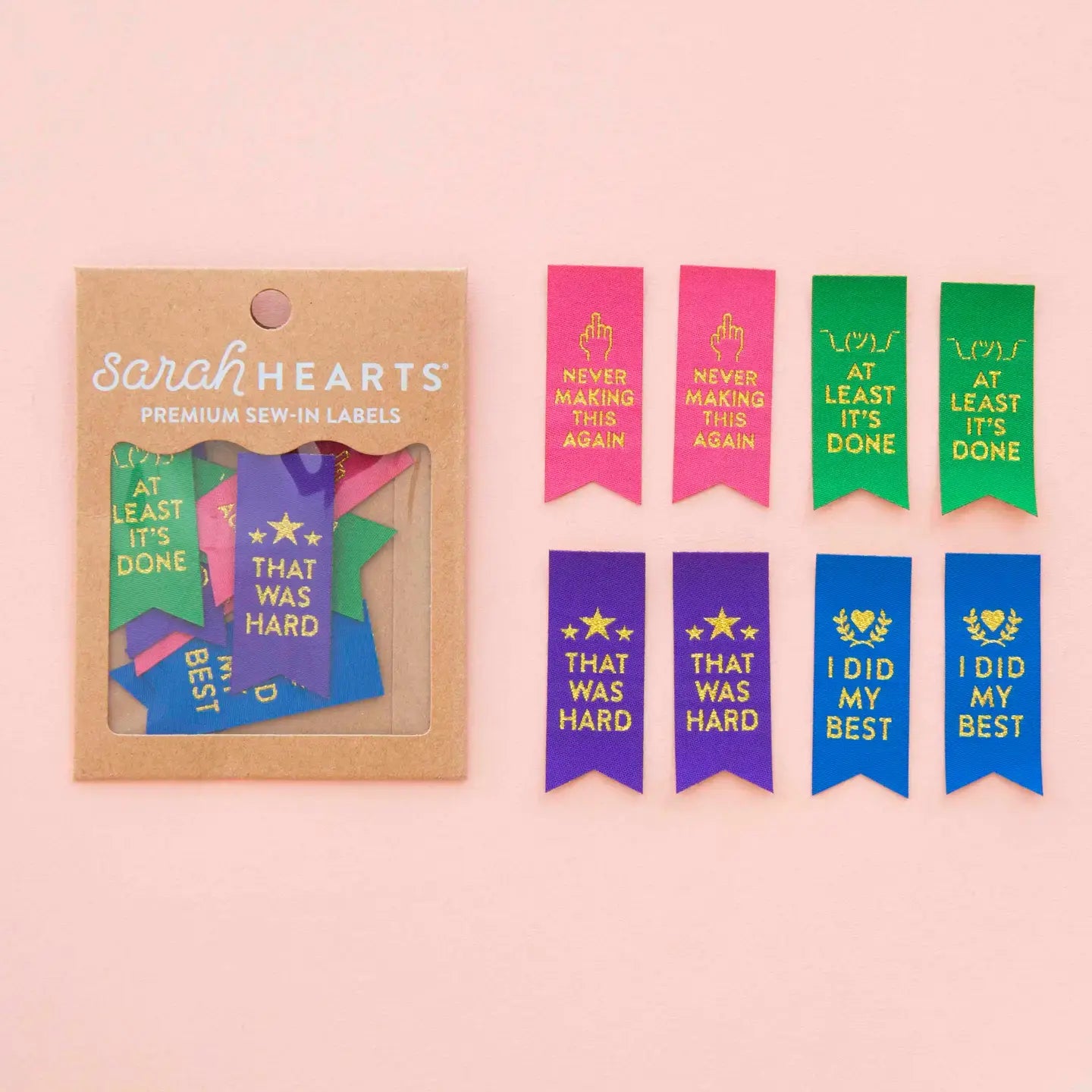 Sarcastic Award Ribbon - Label 8pc