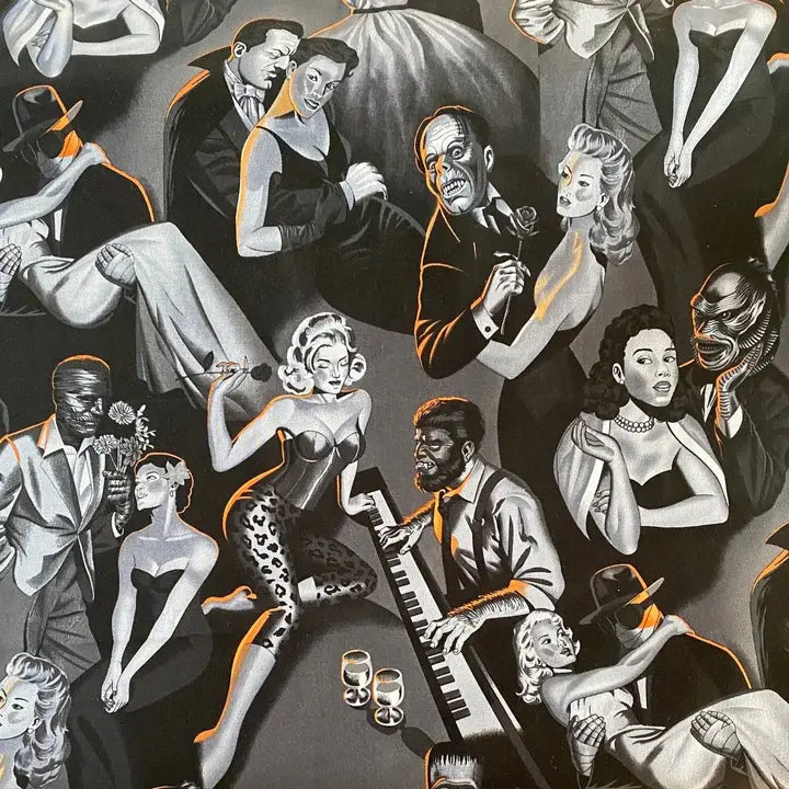 Scream Date - Black & White