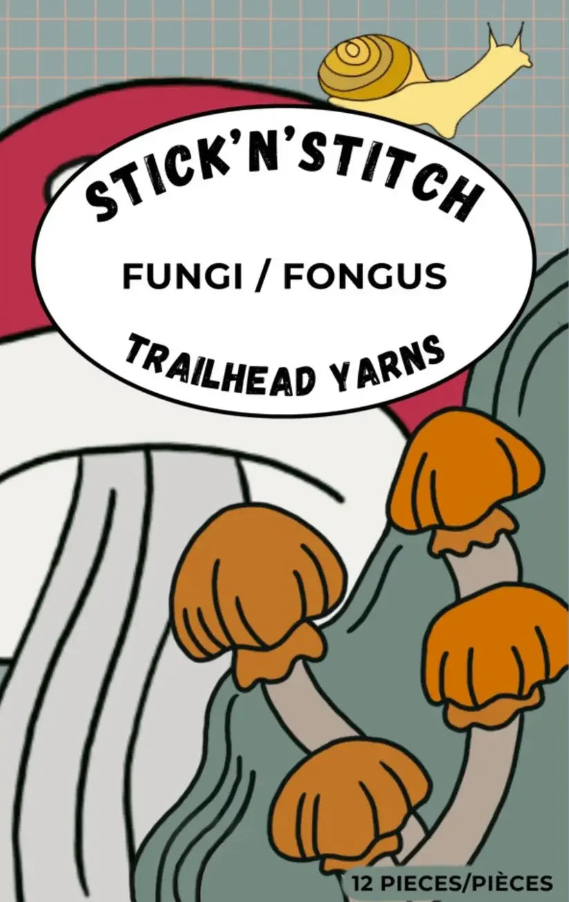 Stick'n'Stitch - Fungi