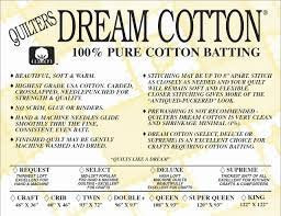 Pre-Order - Dream Cotton Batting - Supreme - Queen Roll