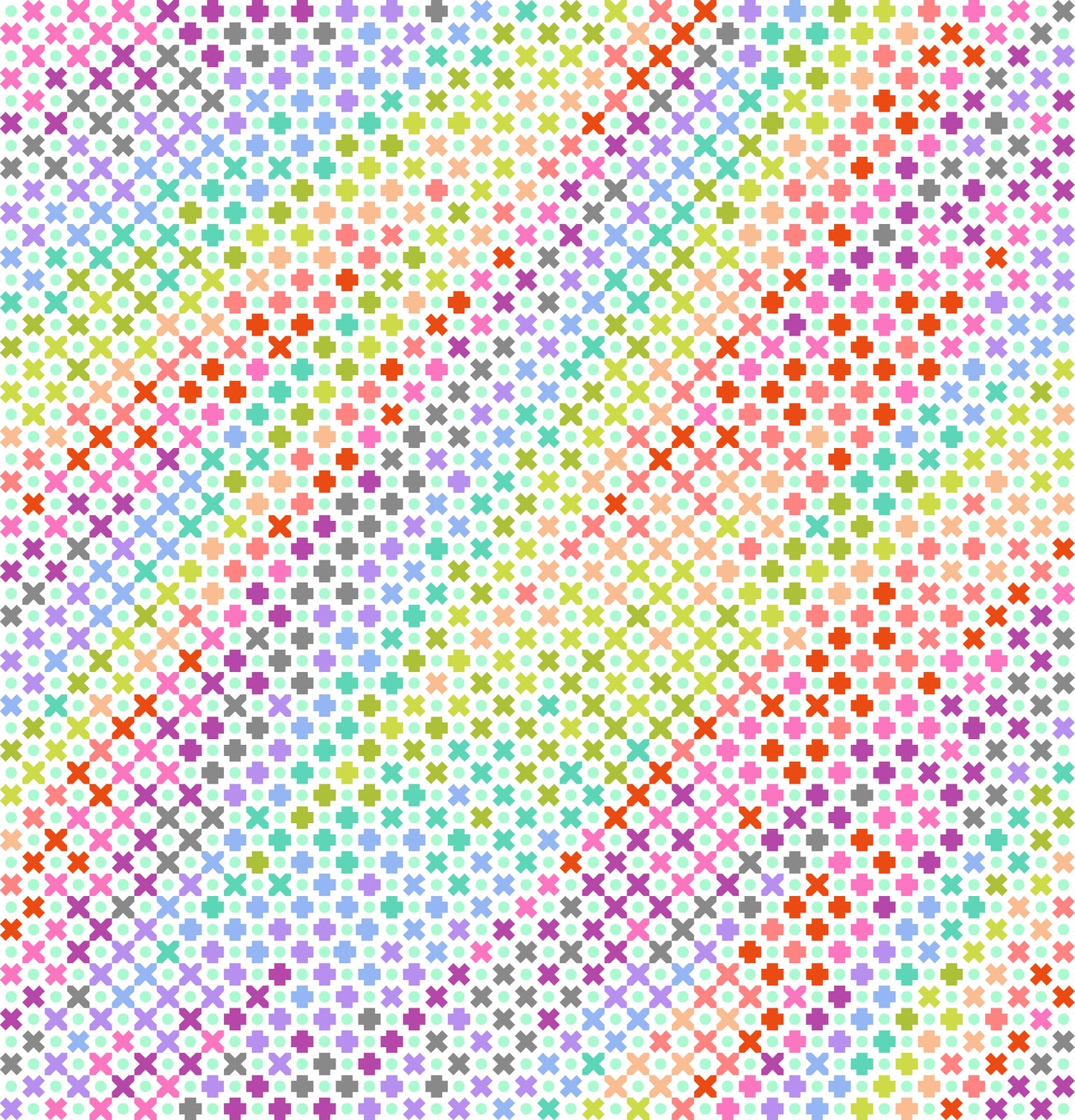 True Colors Minky - Northern Lights - Mint