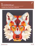 Wolf Abstractions - Quilt Pattern