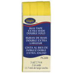 Bias Tape X Wide Double Fold Canary