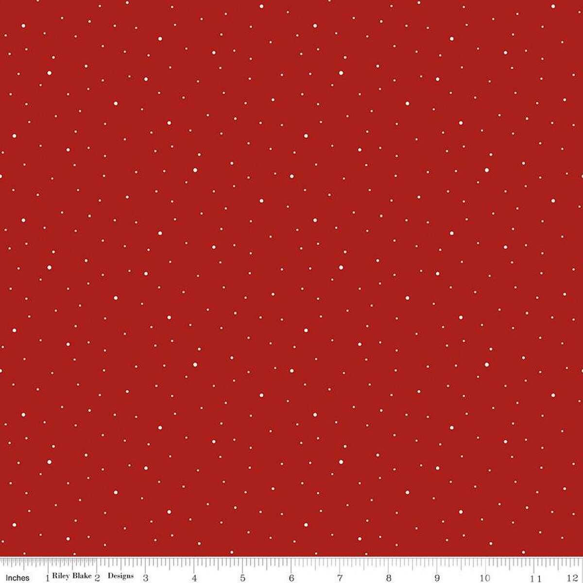 108" Wideback Dapple Dot - Barn Red