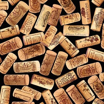Wine Corks - Black
