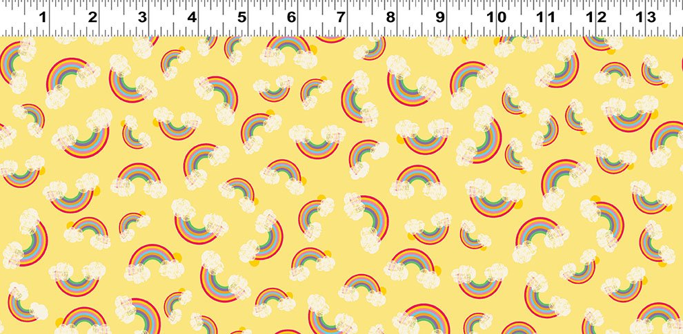 Noah & Friends 2 - Rainbows - Yellow