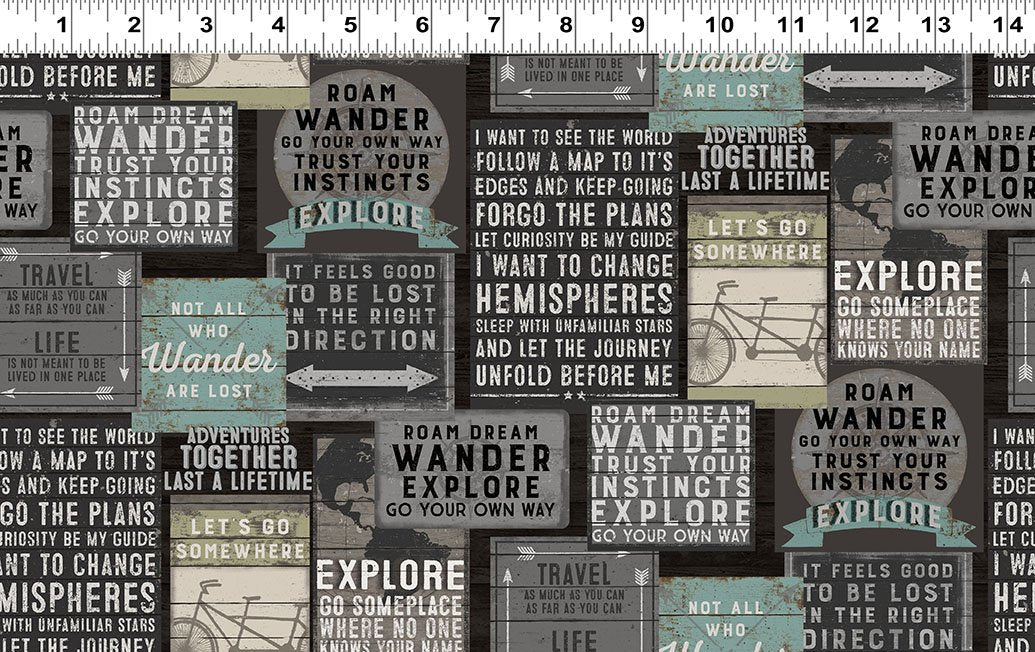 Explore - Signs - Black