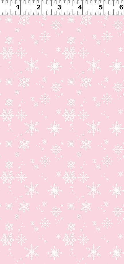 Santa Paws - Snowflakes - Pink