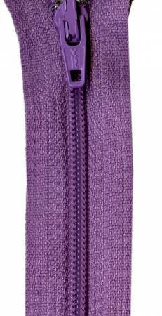 Zipper- 14" Trimmable -Lilac