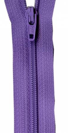 Zipper- 14" Trimmable - Princess Purple