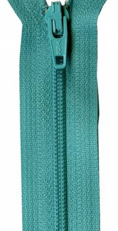 Zipper- 14" Trimmable - Tahiti Teal