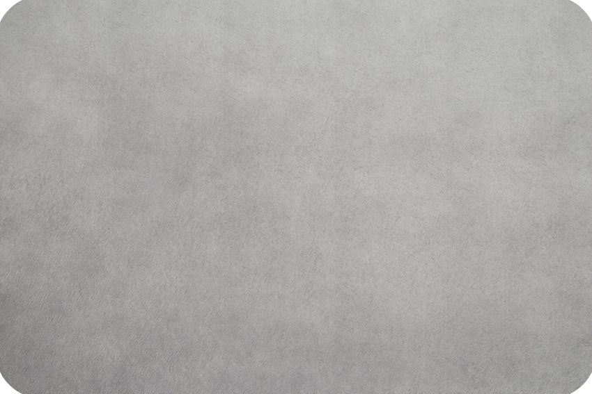 Cuddle - Wide 58/60" - Silver - Remnant