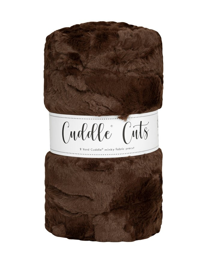 2 yd Luxe Cuddle Cut - Hide Chocolate