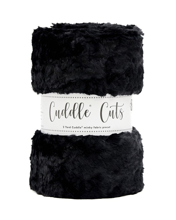 2 Yd Luxe Cuddle Cut - Marble Black