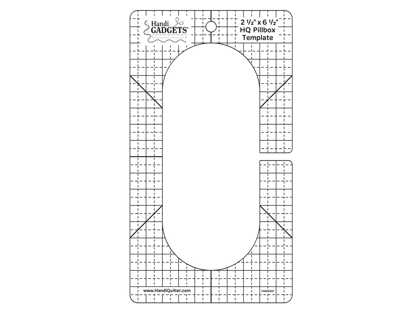 HQ Pillbox Echo 2 1/2" x 6 1/2"
