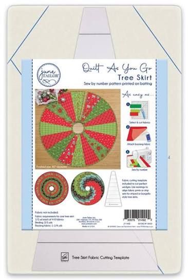 Quilt-As-You-Go Tree Skirt