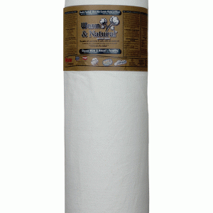 Warm & Natural Batting Roll - 124" x 30yd