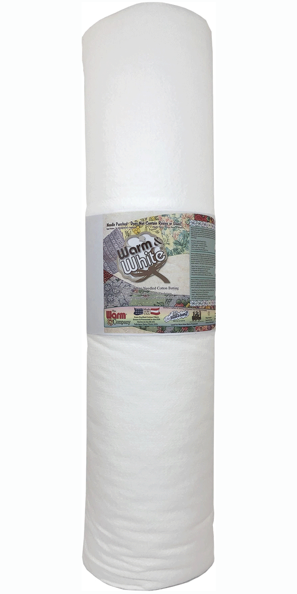 Warm & White Batting Roll - 90" x 20yd