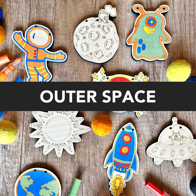 Outer Space Garland Kit