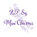 2.5" Squares - Mini Charms