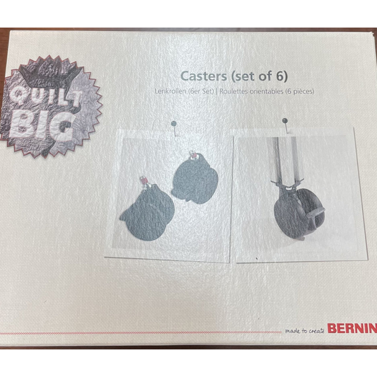 BERNINA Frame Casters (Set of 6) PRO
