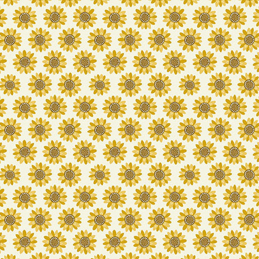 Oakleigh - Sunflower - Cream