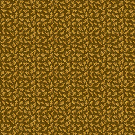 Oakleigh - Oak Leaves - Coffee