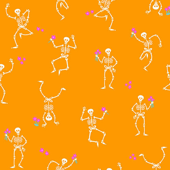 Ghostly Garden - Skeleton Jig - Orange