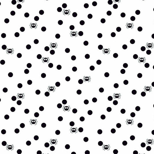 Ghostly Garden - Spin and Spot - White