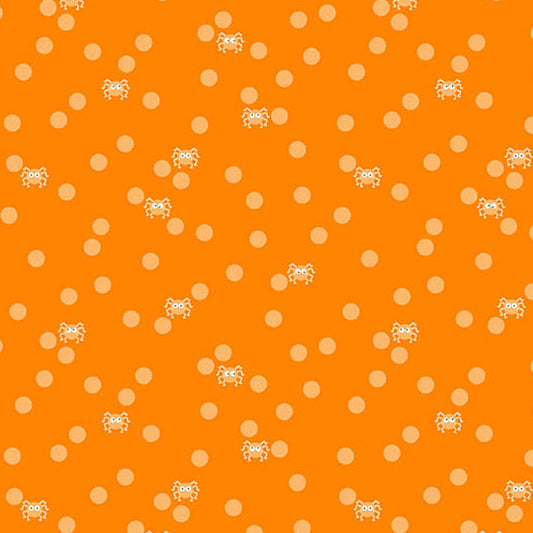 Ghostly Garden - Spin and Spot - Orange