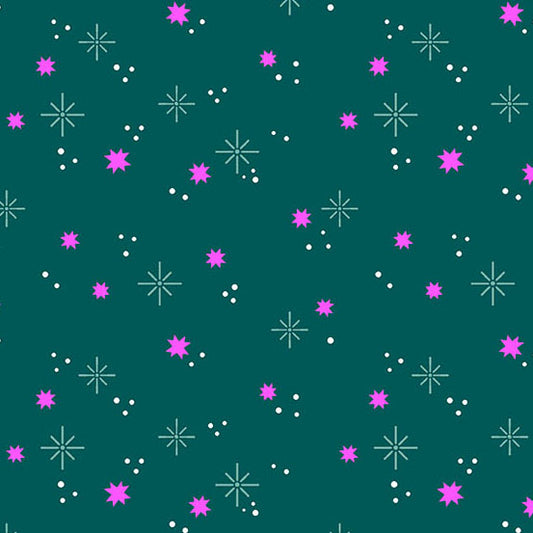Ghostly Garden - Stardust - Teal