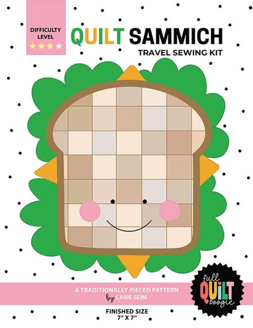 Quilt Sammich Travel Bag pattern