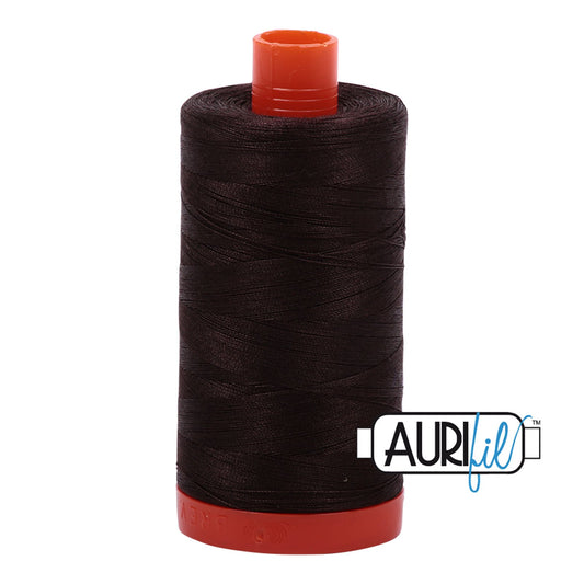 Aurifil 1050-1130 Very Dark Bark