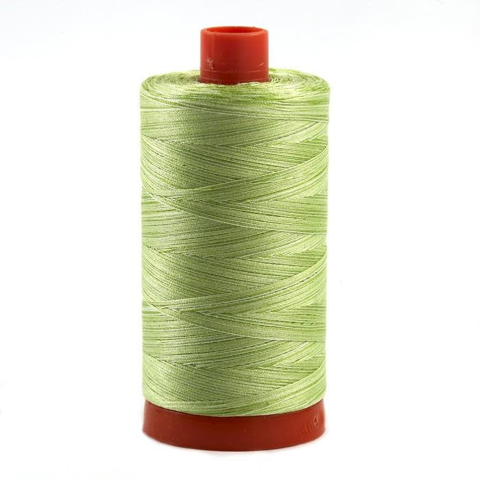 Aurifil Variegated 50wt 1150-3320 Spring Green